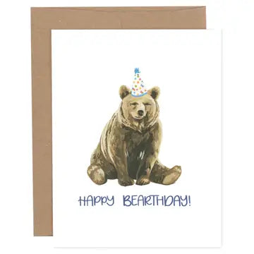 Happy Bear-thday Birthday Card