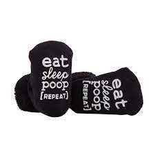 Eat, Sleep, Poop Socks