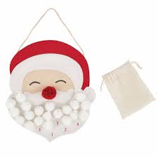SANTA POM COUNTDOWN HANGER