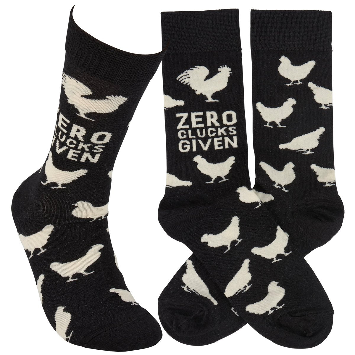 Zero Clucks Given Socks