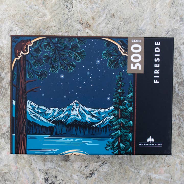 Fireside Puzzle - 500 Piece Puzzle