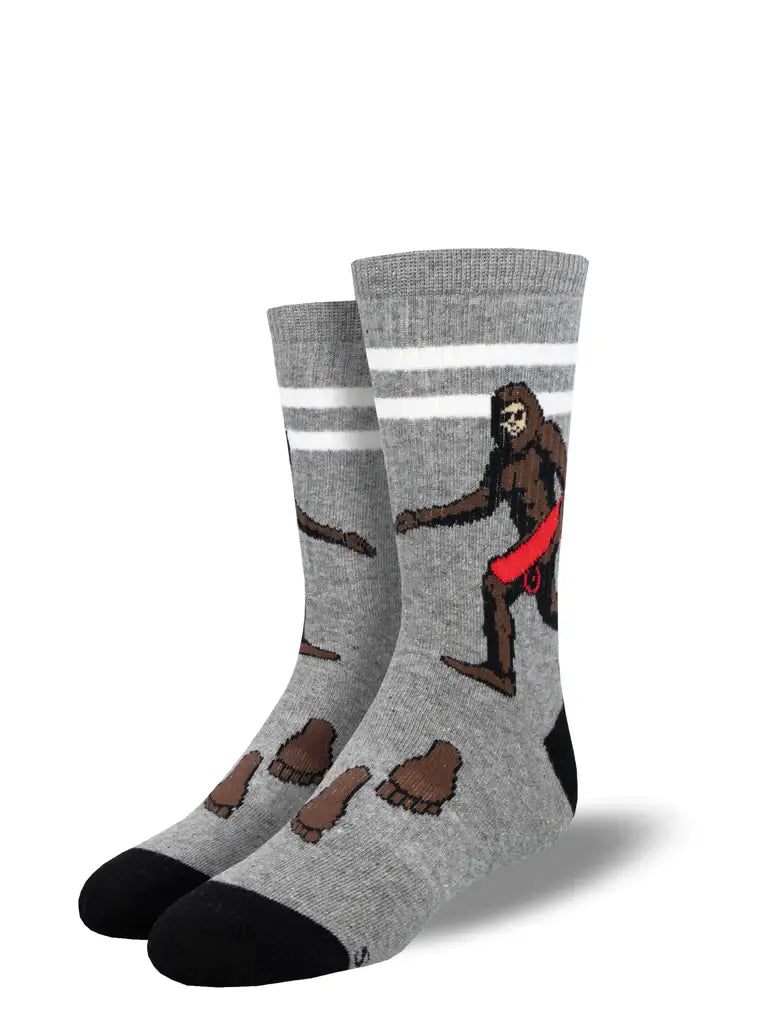 Kids' Active Crew Socks Skate Or Squatch