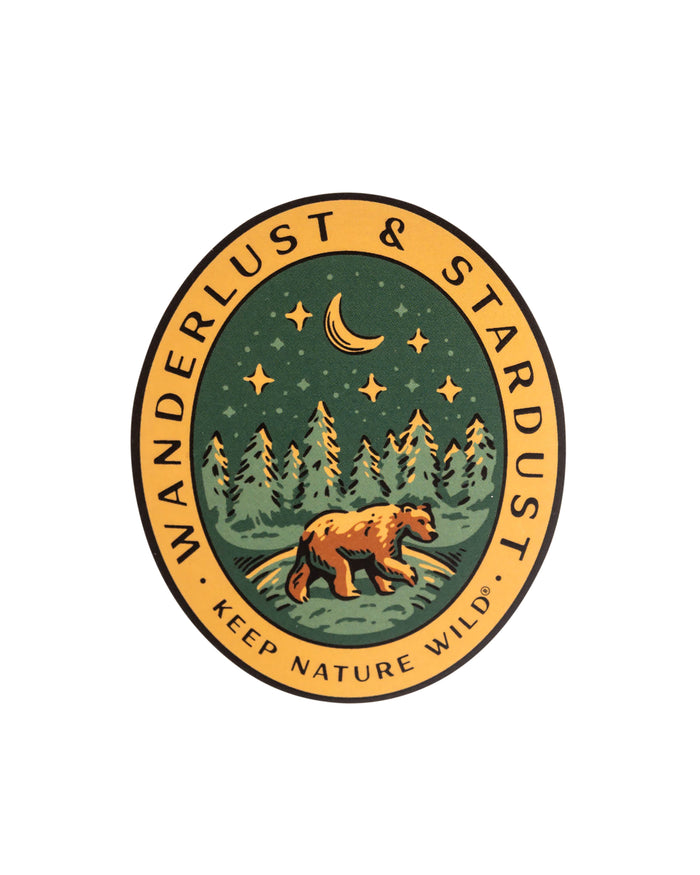 Wanderlust & Stardust Bear | Sticker