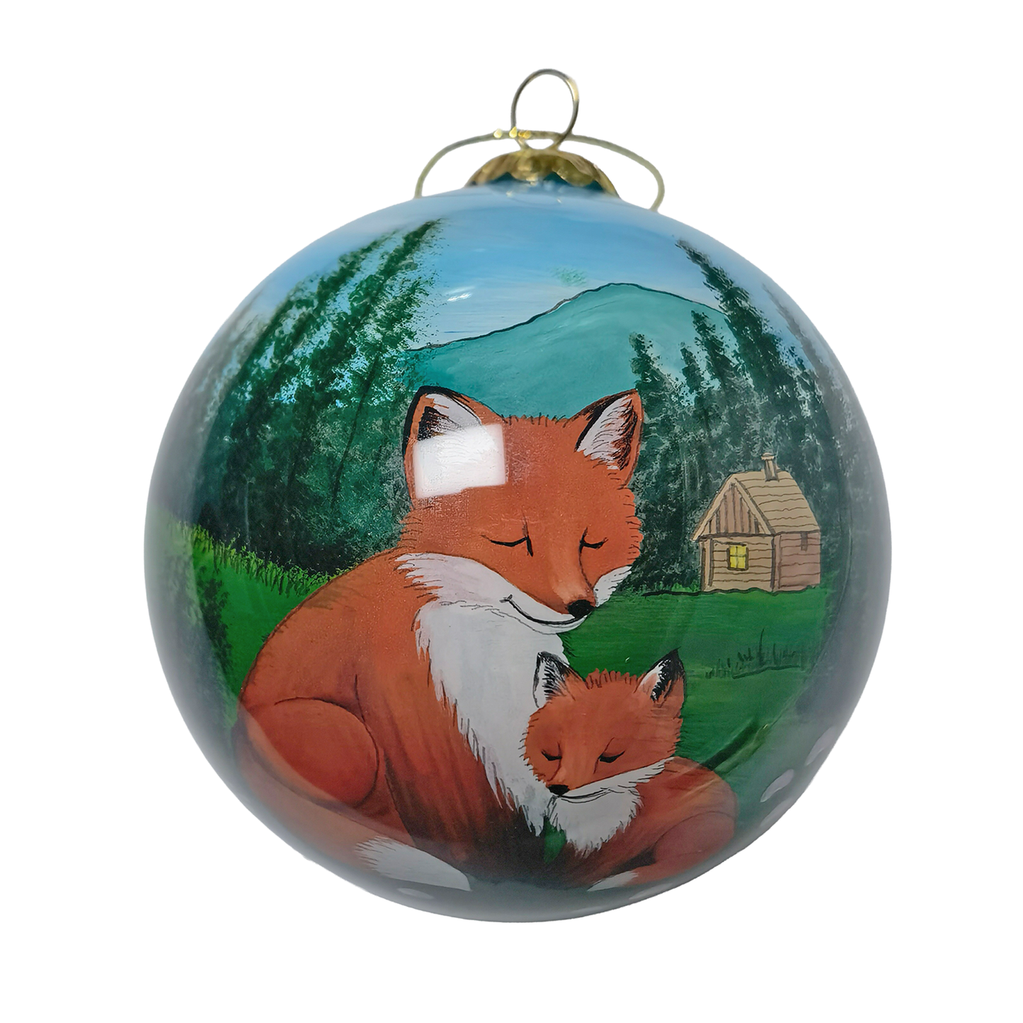 Ornament Fox & Forest