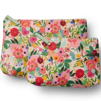 Garden Party Zipped Pouch Set