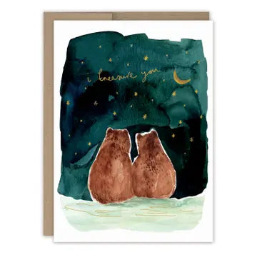 Bears I Treasure You Anniversary Card