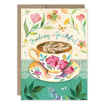 Cappuccino Birthday Card