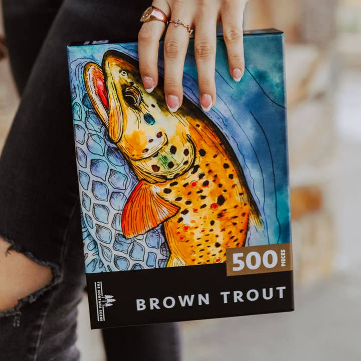Brown Trout Puzzle- 500 Pieces