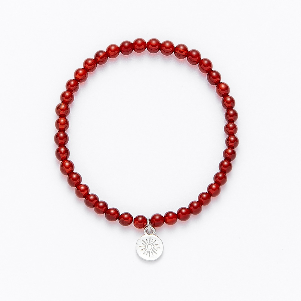 Carnelian Gemstone Bracelet