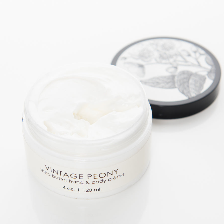 Tester Vintage Peony Tub - Shea Butter Hand & Body Creme