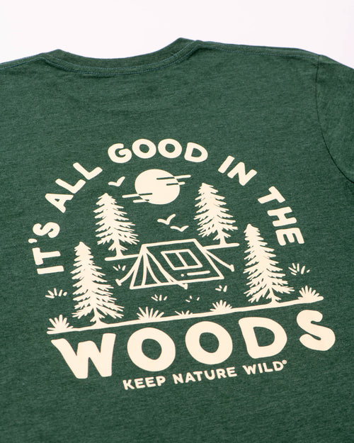Good in the Woods Unisex Tee | Heather
