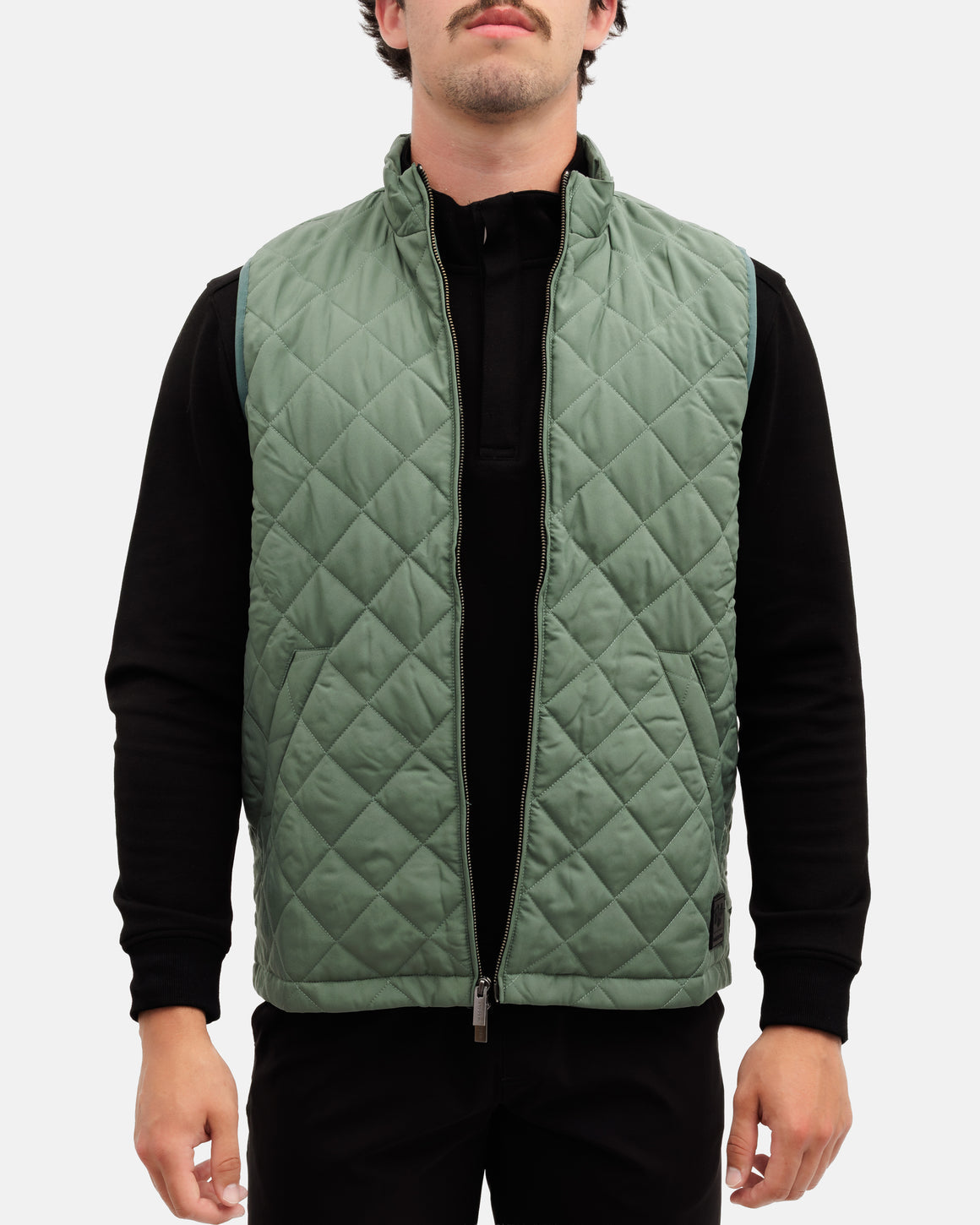Crosscut Men's Quilted Vest - Balsam