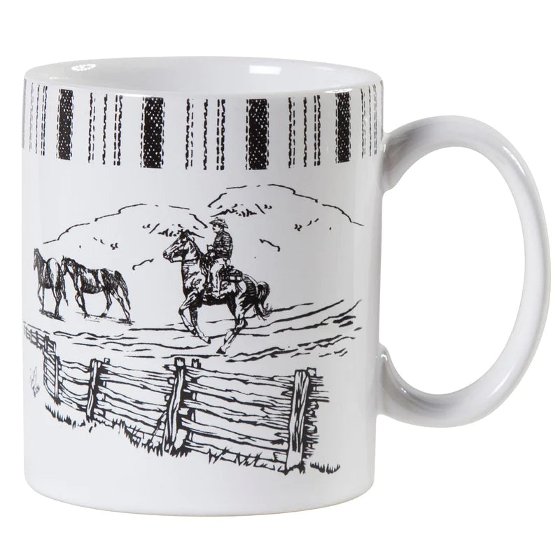 Ranch Life Horse Mugs