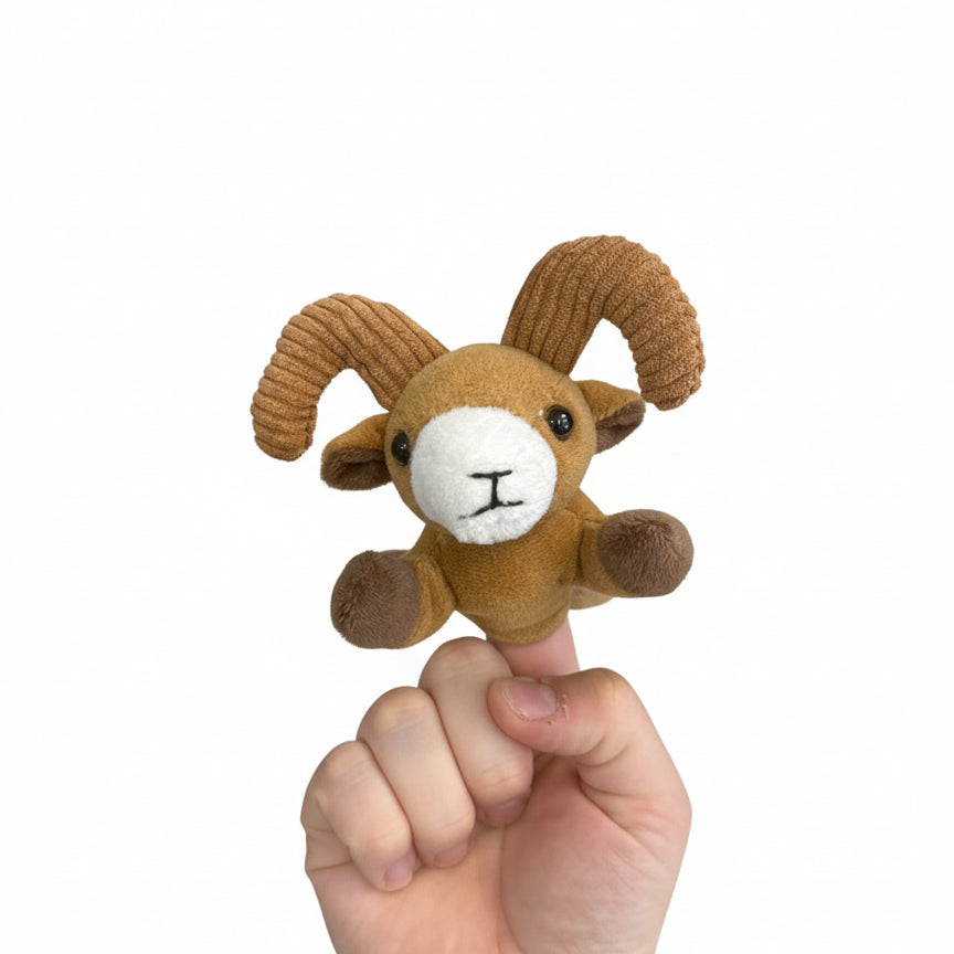 Bighorn Finger Puppet