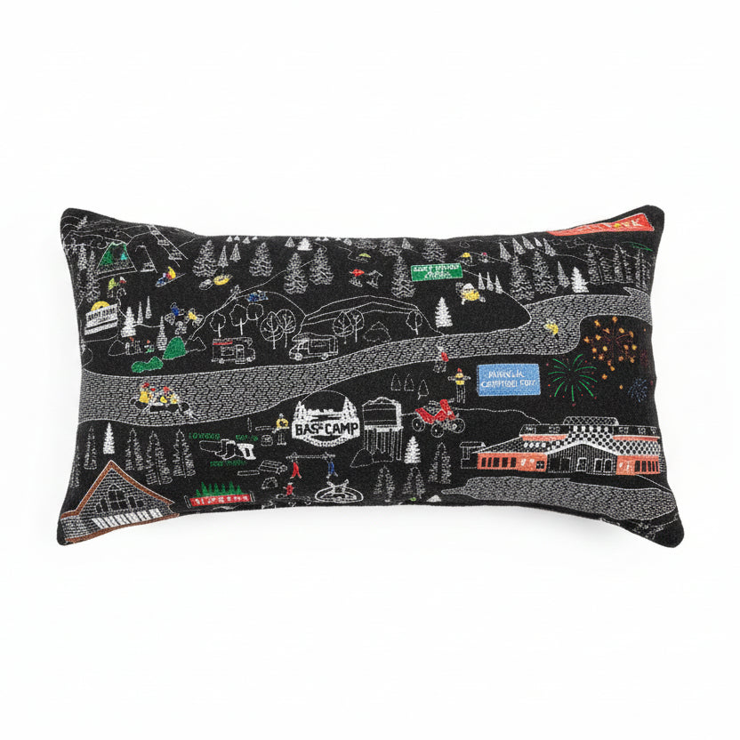 Prince Embroidered Pillow