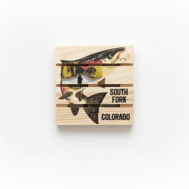 Pallet Coasters from Home Magnetics