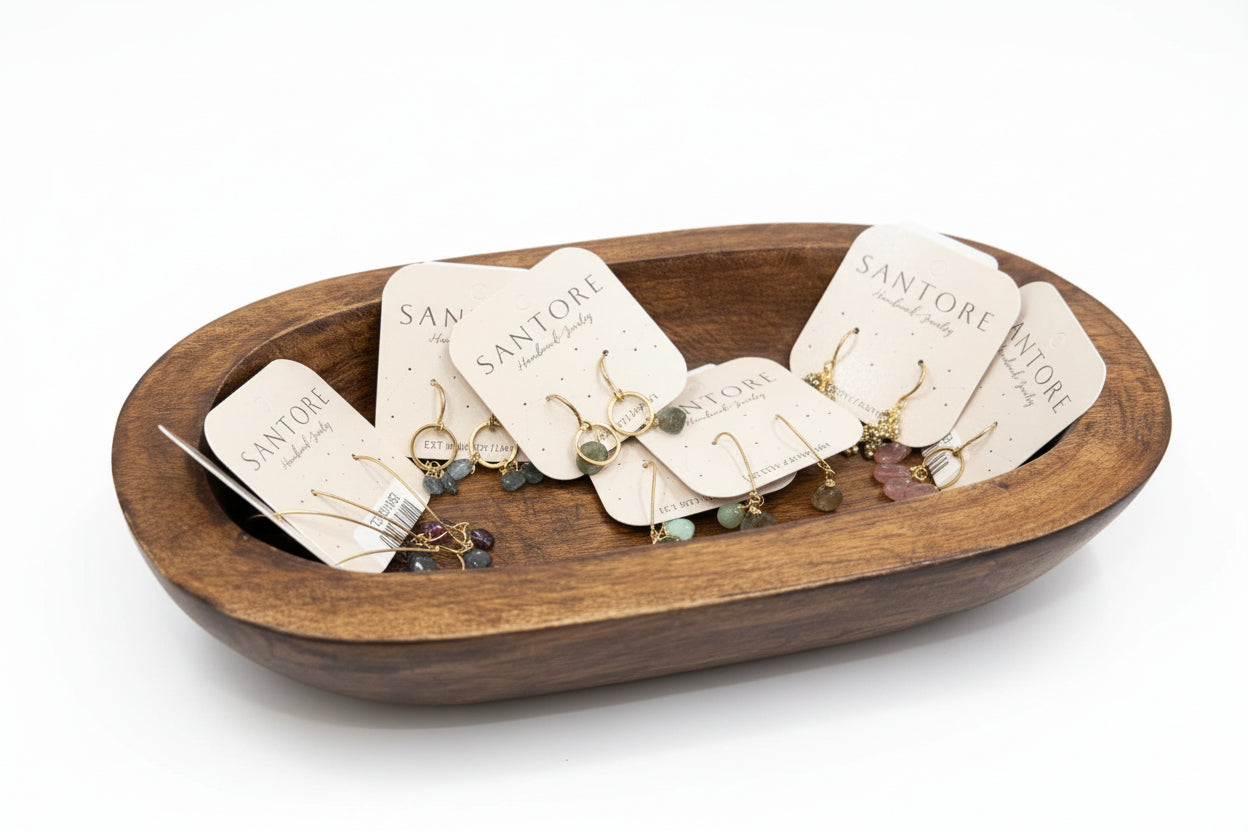 Small Rectangular Wood Tray