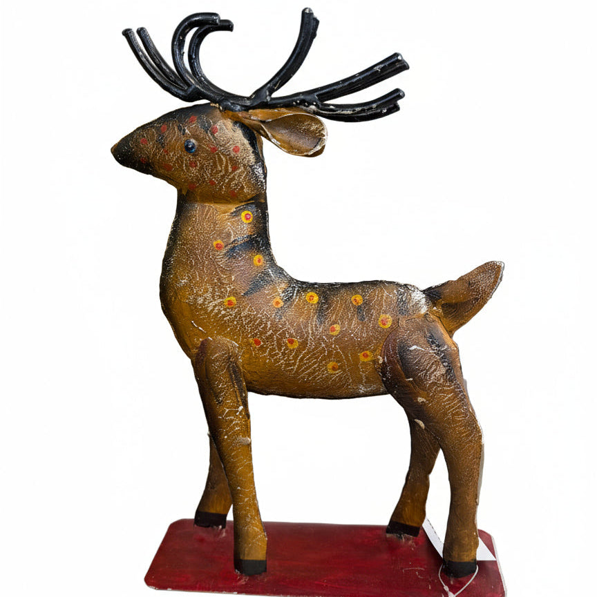 Recycled Metal Baby Deer