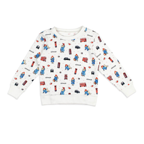 Kid's Organic Crewneck Sweatshirt - London Paddington