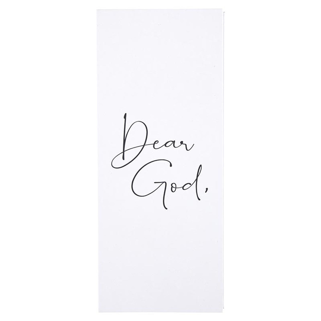 Face to Face Notepad - Dear God