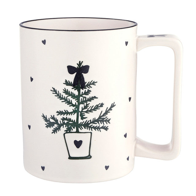 Holiday Organic Mug - Topiary