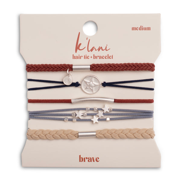 K'lani Brave hair tie + bracelet