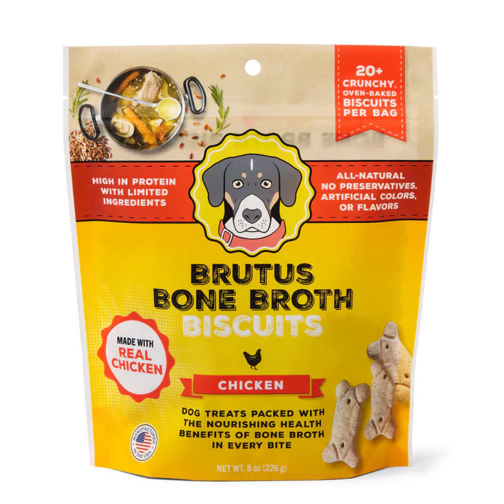 Brutus Broth Biscuits Chicken