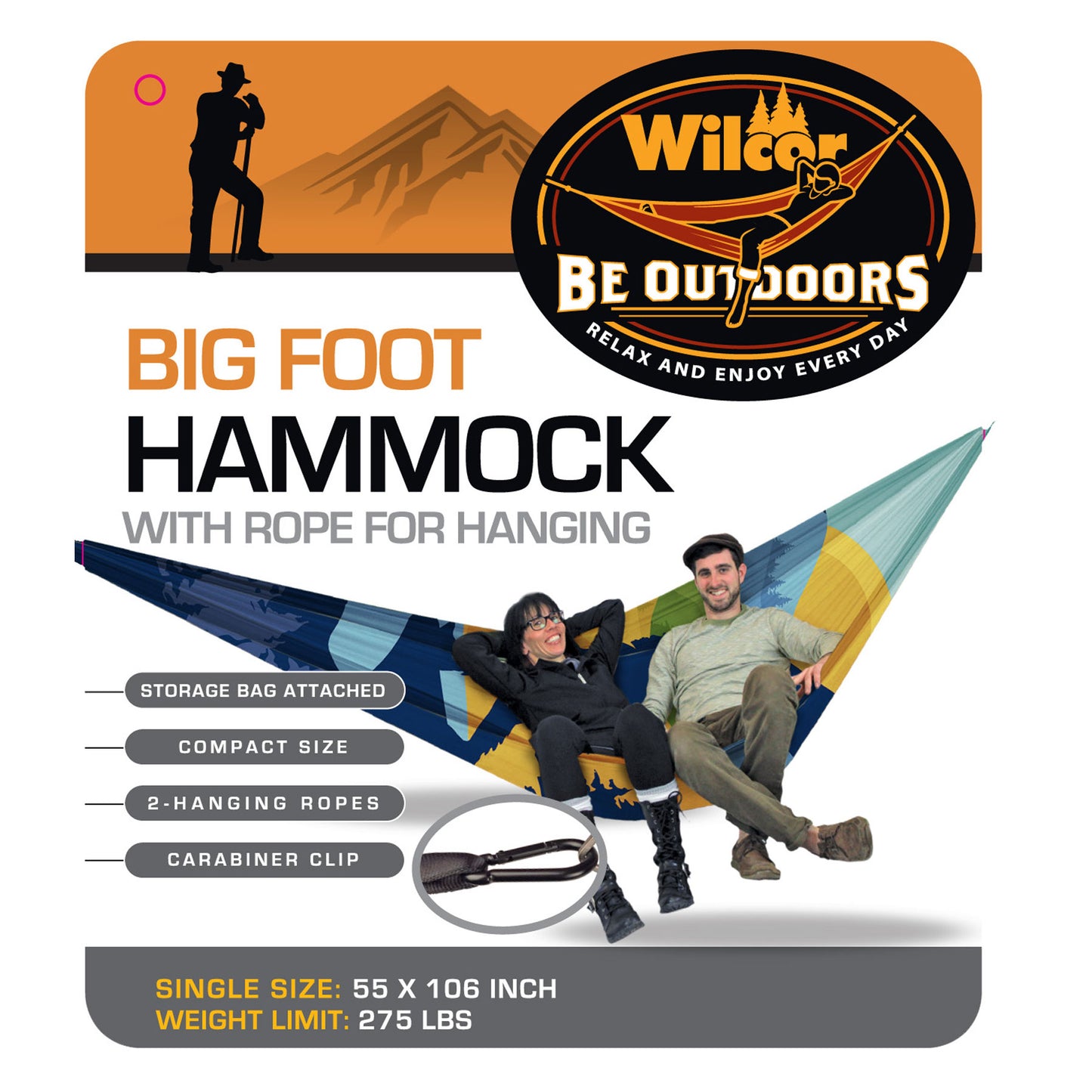 Bigfoot Hammock Polyester Single