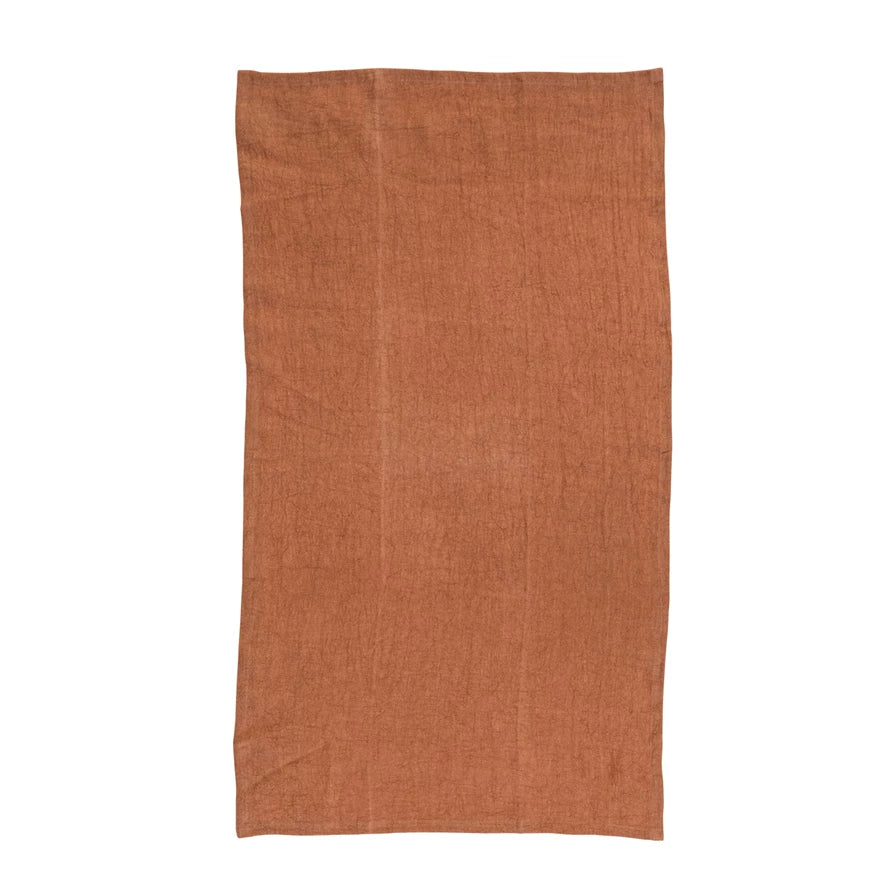 Oversized Stonewashed Linen Tea Towel
