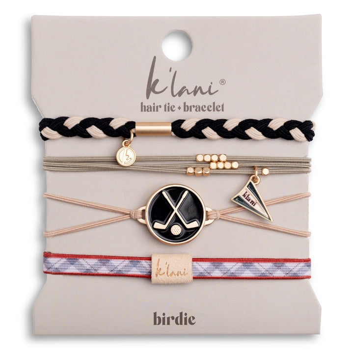 Birdie Hair Tie + Bracelet
