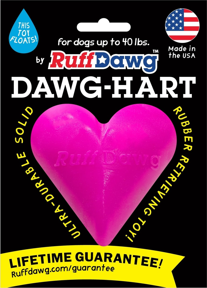 Ruff Dog Heart Toy