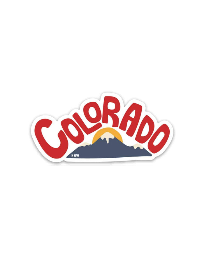 Colorado Landscape Sticker