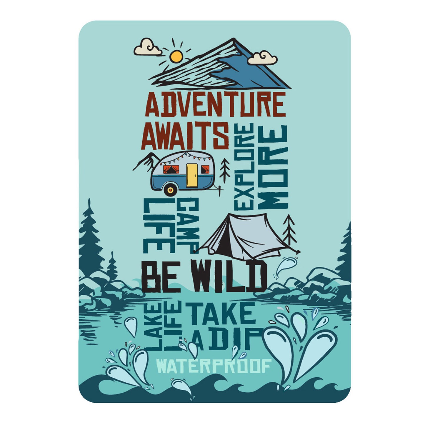 Adv Awaits Waterproof Playing Cards
