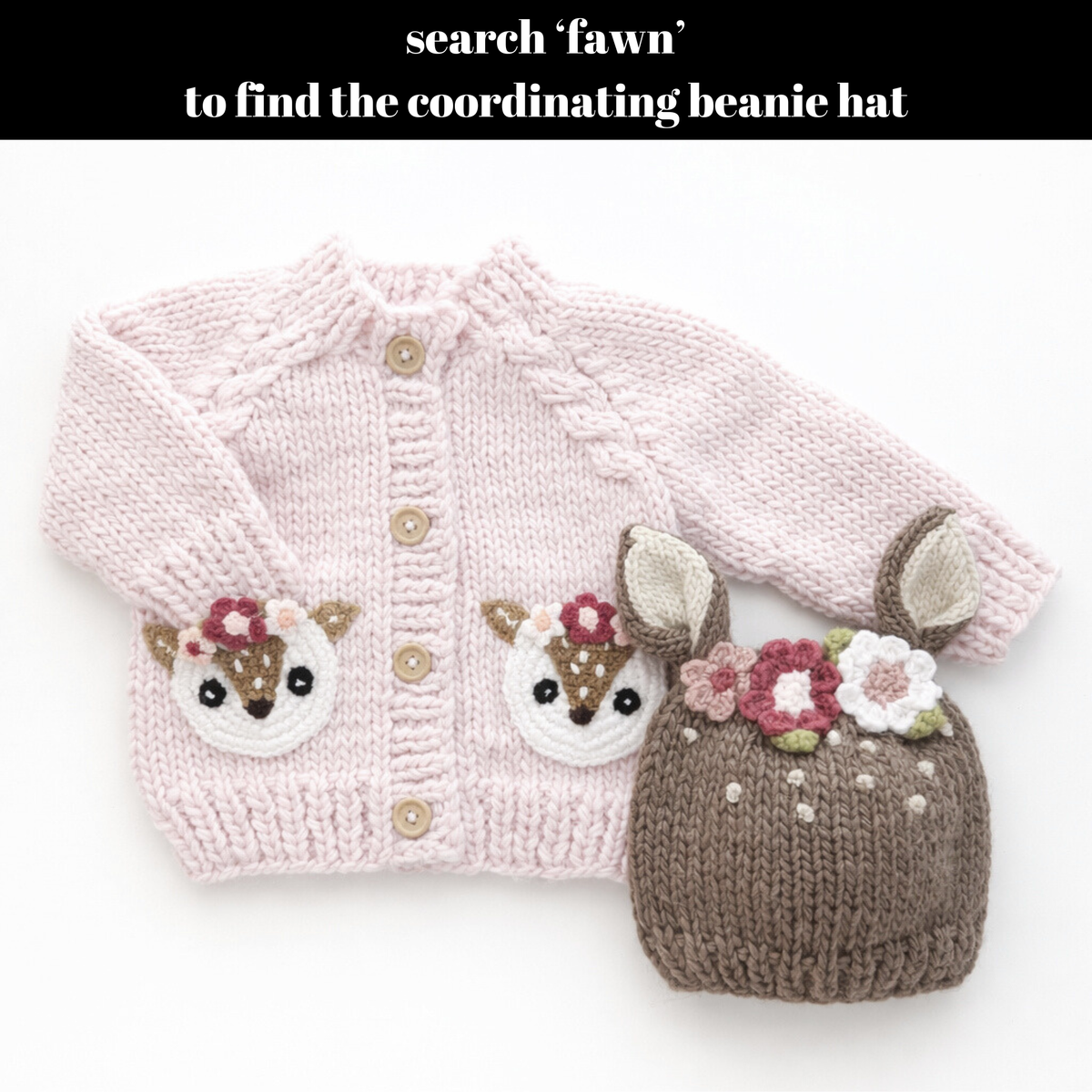 Fawn Cardigan Sweater for Baby & Toddler
