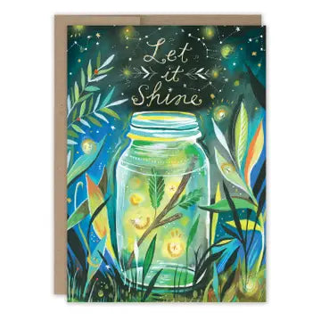 Firefly Jar Birthday Card