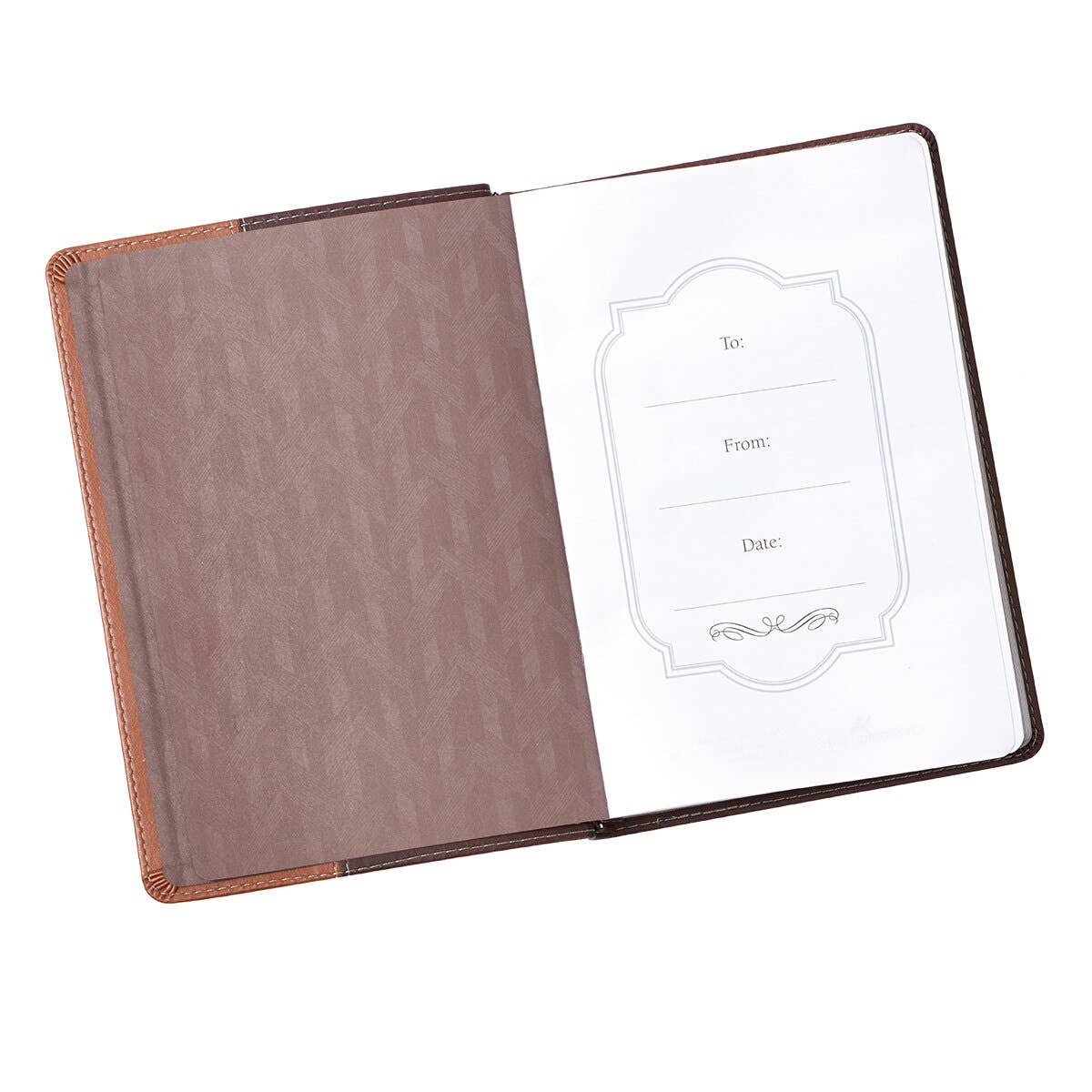 Journal Classic Brown Two-tone Wings Like Eagles Isa. 40:31