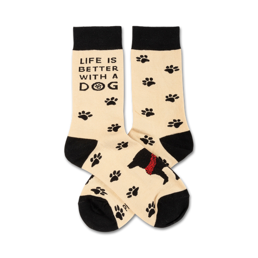 Life is Better with a Dog Socks