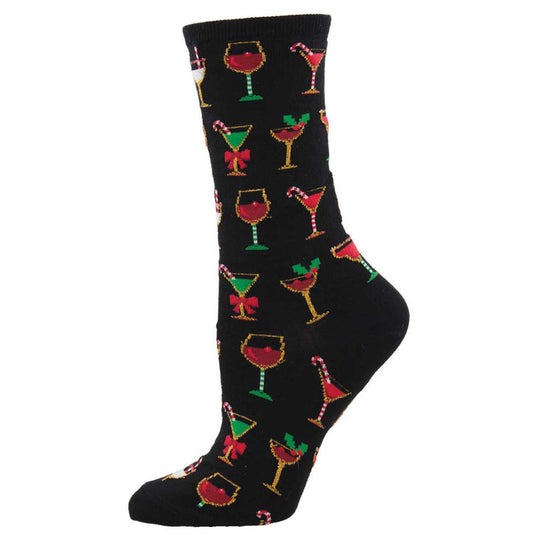 Christmas Cocktails Women's Sock
