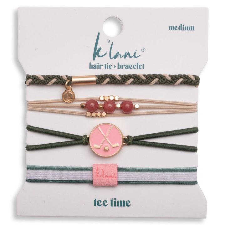 Tee Time Hair Tie + Bracelet