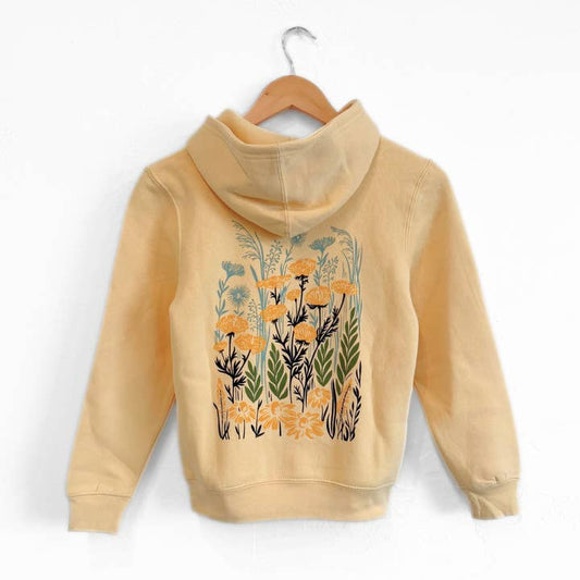 Wild Field Kids Hoodie - Pina Colada