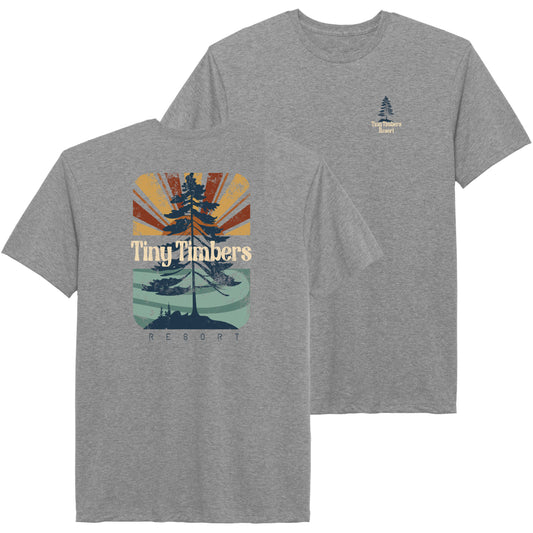 Ouray Vintage Sheer Tee Tiny Timbers Logo