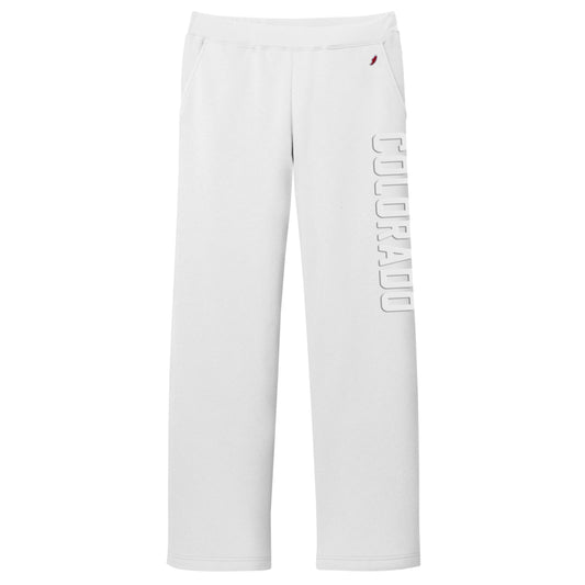 White Colorado Fleece Pant