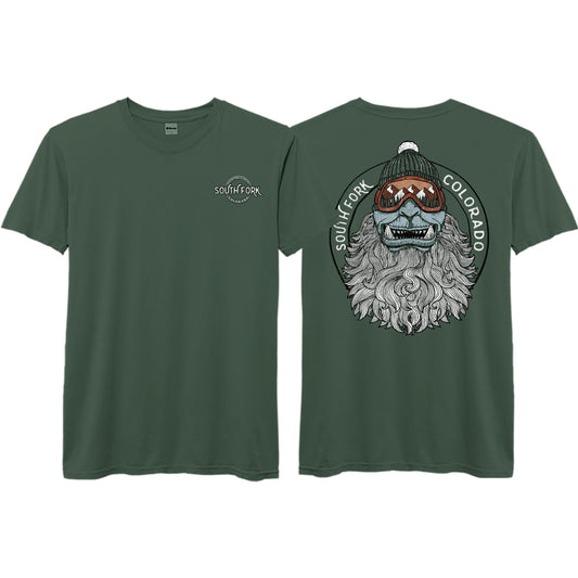Spruce Short Sleeve Tee: Yeti