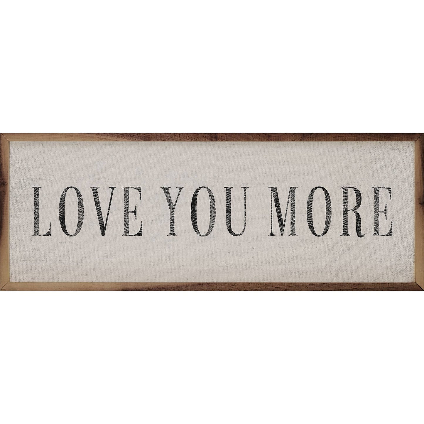 Love You More Capitalized White