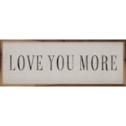 Love You More Capitalized White