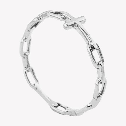 Chain Breaker Cross Ring - 7