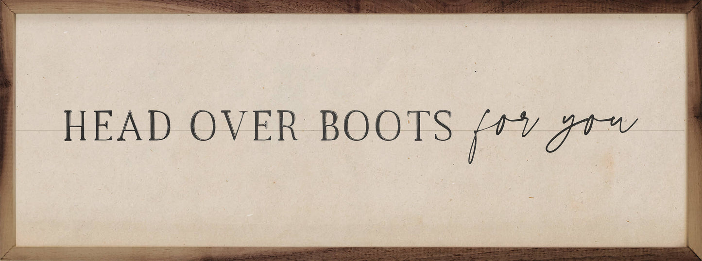 Head Over Boots For You White