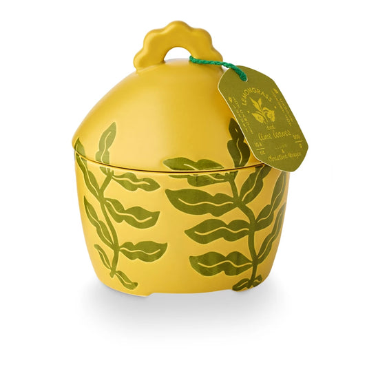 Lemongrass & Lime Leaves Lidded Ceramic