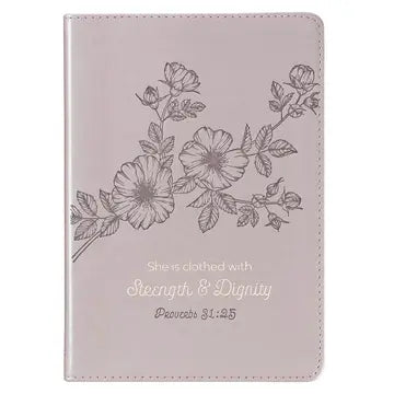 Taupe Strength & Dignity Journal
