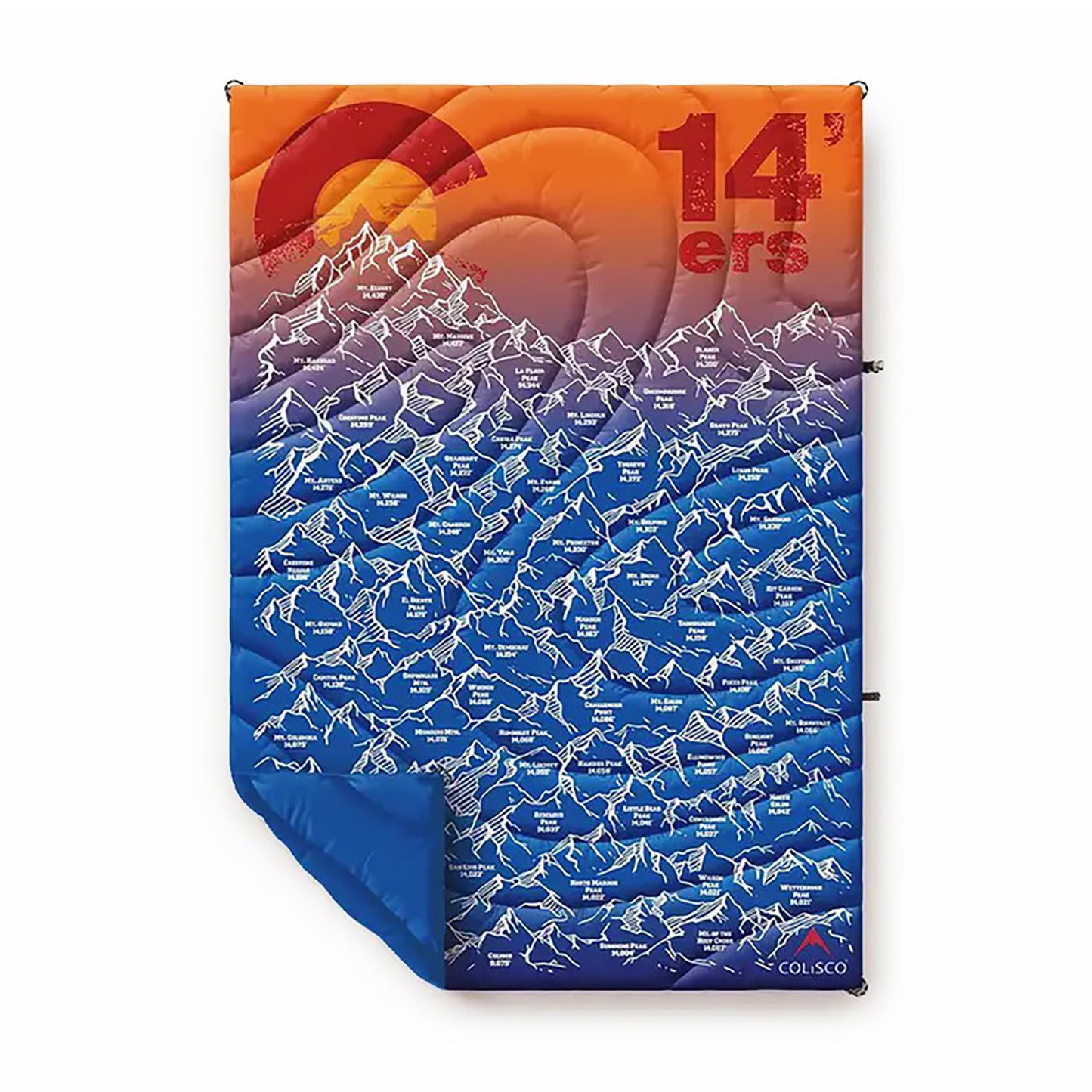 Colorado 14’ ers Full size / poly Blanket